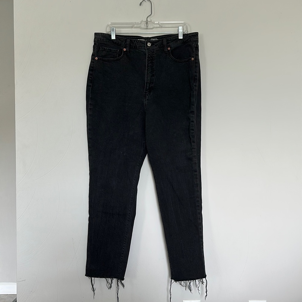 Old Navy Higher High Rise OG Straight Secret Smooth Pocket Jeans